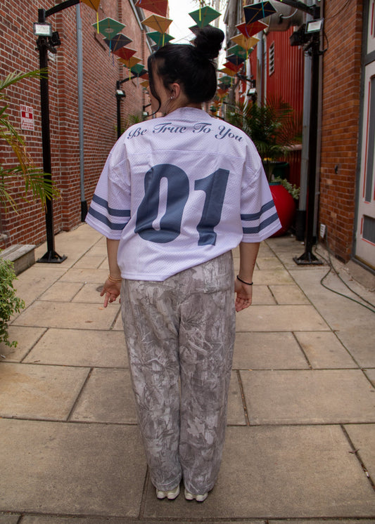 Gray Mesh Jersey