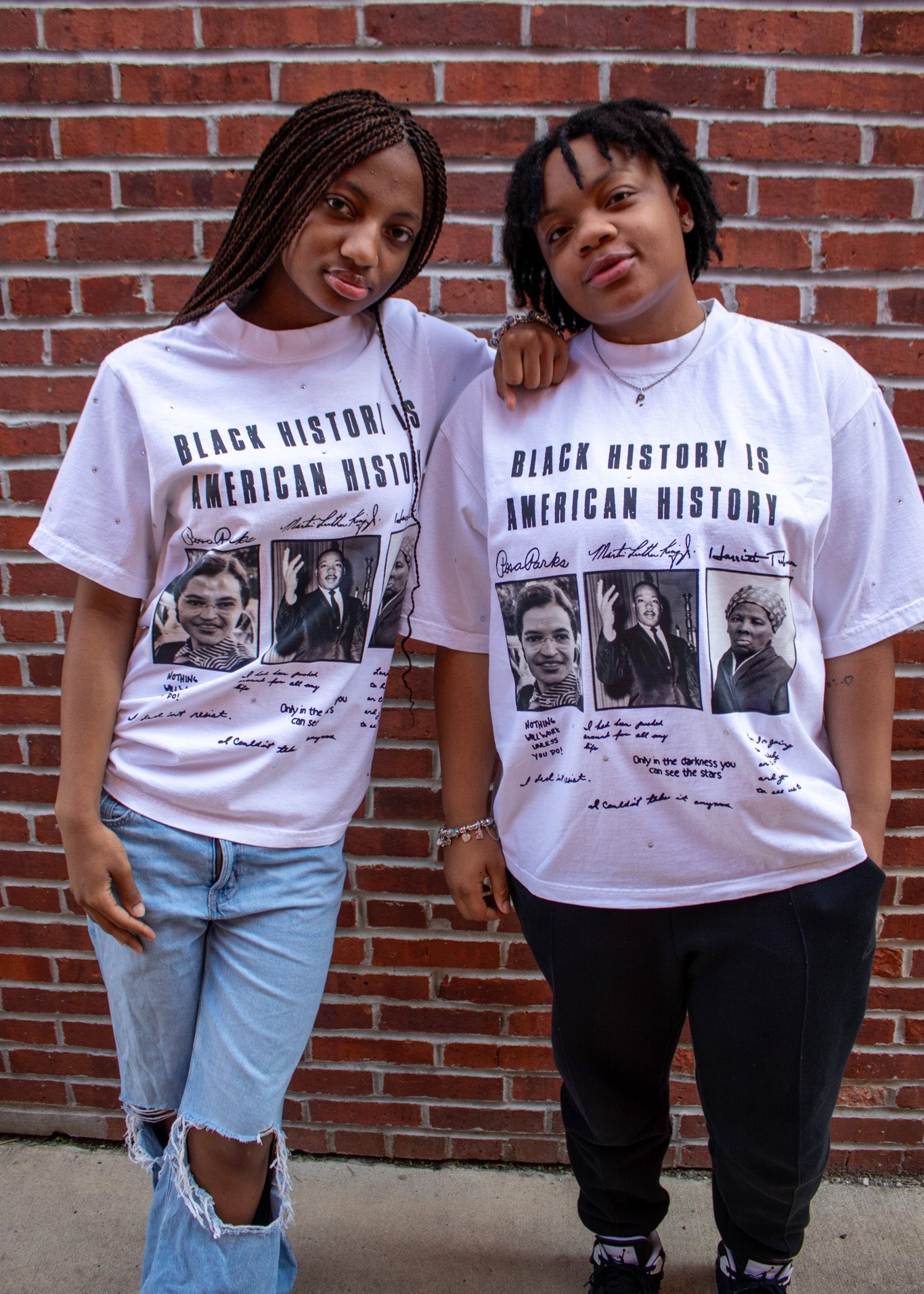 Black History Rhinestone Tee