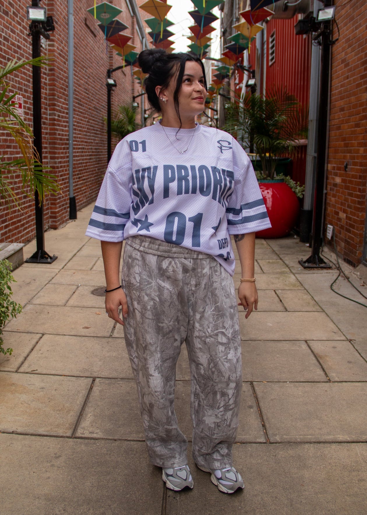 Gray Mesh Jersey